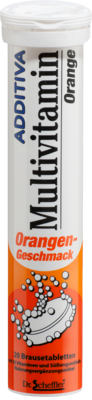 ADDITIVA Multivit.Orange R Brausetabletten