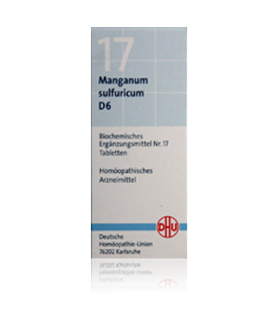 BIOCHEMIE DHU 17 Manganum sulfuricum D 6 Tabletten