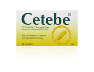 CETEBE Vitamin C Retardkapseln 500 mg