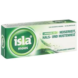 Grüne Packung mit Lutschpastillen zur Linderung von Halsbeschwerden.