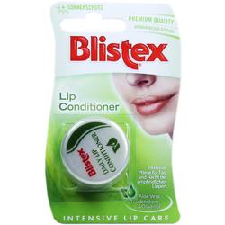 Eine Blistex-Lippenpflegepackung mit Lippenbalsam.