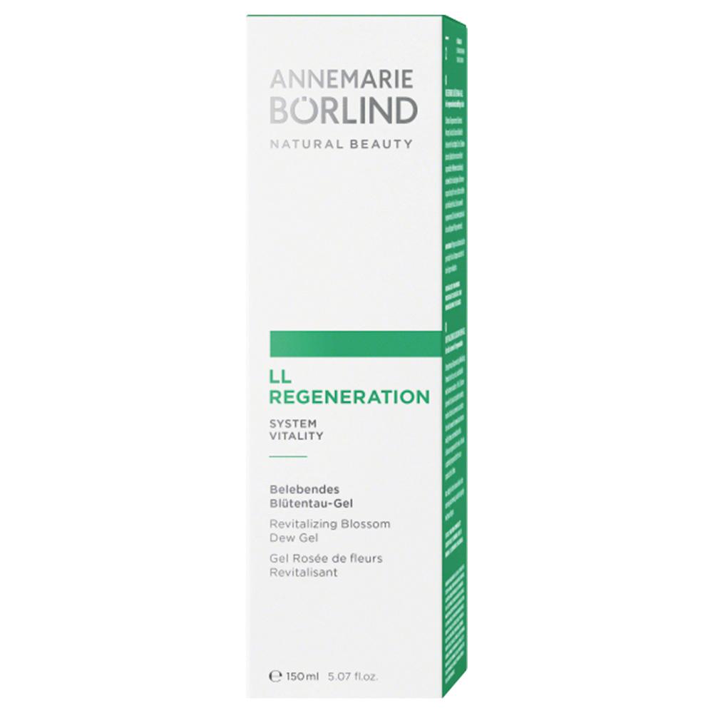 Die Verpackung zeigt ein Pflegeprodukt von Annemarie Börlind mit dem Namen "LL Regeneration".